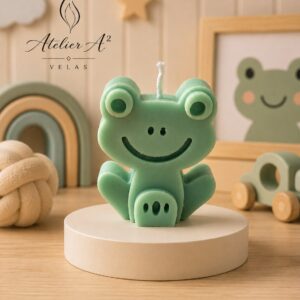 Foto da Vela Escultural Sapo Petit Jardin — Atelier A² Velas